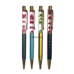 Heart of Gold Floral Pen