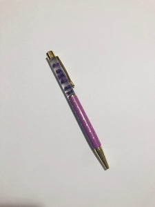 Heart of Gold Floral Pen