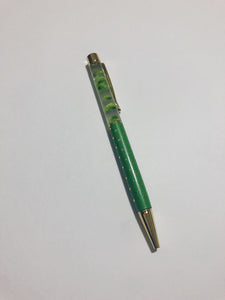 Heart of Gold Floral Pen