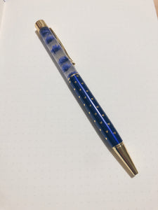 Heart of Gold Floral Pen